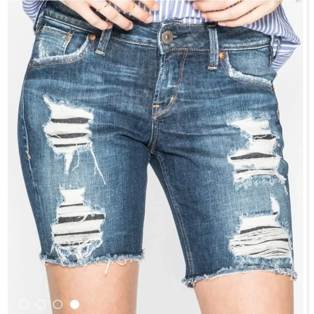 Silver Jeans Sam Bermuda shorts